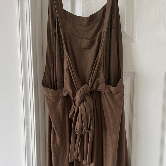 The Impeccable Pig Green Linen Jumpsuit - Picture 2 of 3